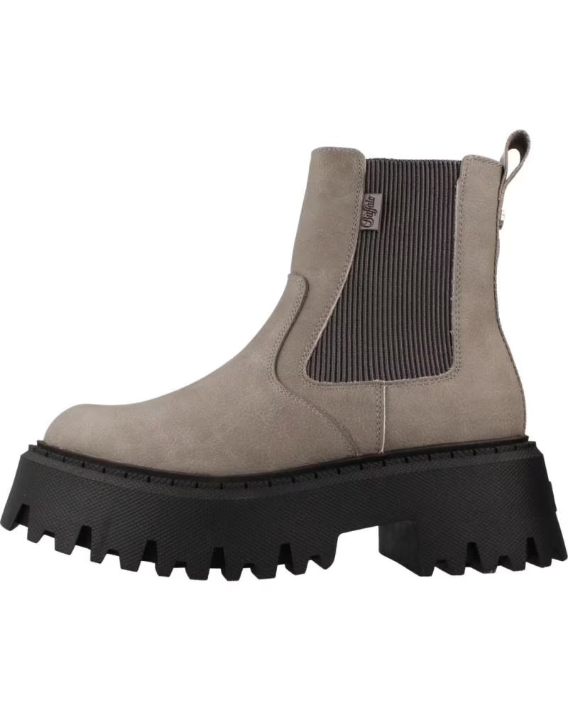 BUFFALO STIVALETTI 1270118B STILE CHELSEA CON PLATEAU GREY
