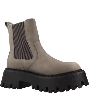 BUFFALO STIVALETTI 1270118B STILE CHELSEA CON PLATEAU GREY