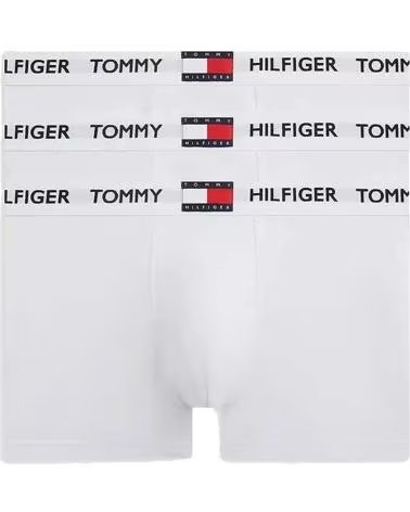 TOMMY HILFIGER PACK DE BÓXERS HOMBRE TOMMY HILFIGER BLANCO UM0UM03835 0TH