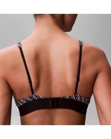 CALVIN KLEIN WOMEN´S BRA MODEL LV00QF8703 BLACK PRINT 2Y1