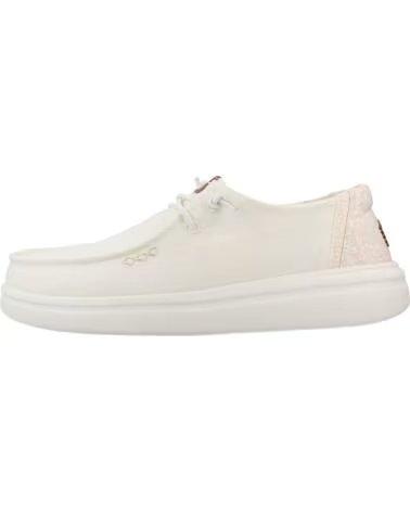 HEY DUDE SAPATOS CASUAIS WENDY RISE CHAMBRAY GRID SNWHT