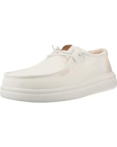 HEY DUDE SAPATOS CASUAIS WENDY RISE CHAMBRAY GRID SNWHT