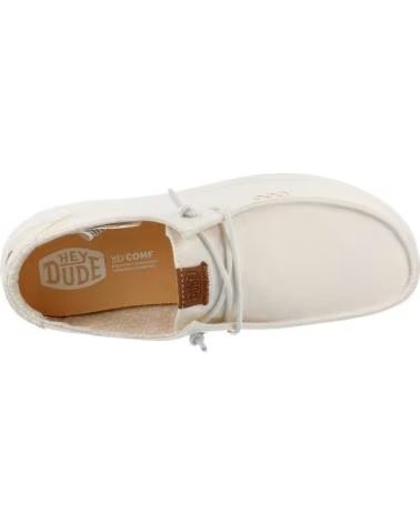 HEY DUDE SAPATOS CASUAIS WENDY RISE CHAMBRAY GRID SNWHT