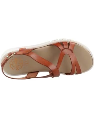 PORRONET SANDALES MODÈLE 3259P EN CUIR COULEUR CUERO