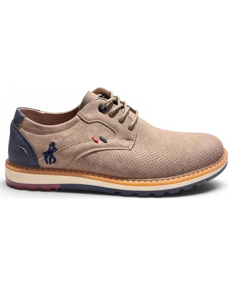 TIMBOS ZAPATO VESTIR CASUAL DE HOMBRE KAKI 132880 MARRóN