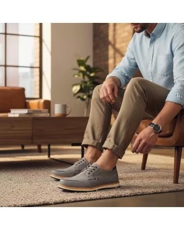 TIMBOS CHAUSSURE DE VILLE DÉCONTRACTÉE 132870 GRIS