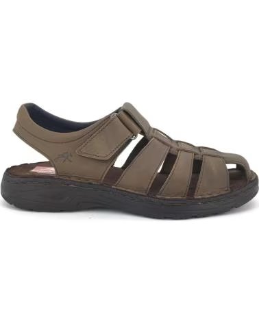 FLUCHOS SANDALIA FLUJIC COLOR KAKI 12968 MARRóN