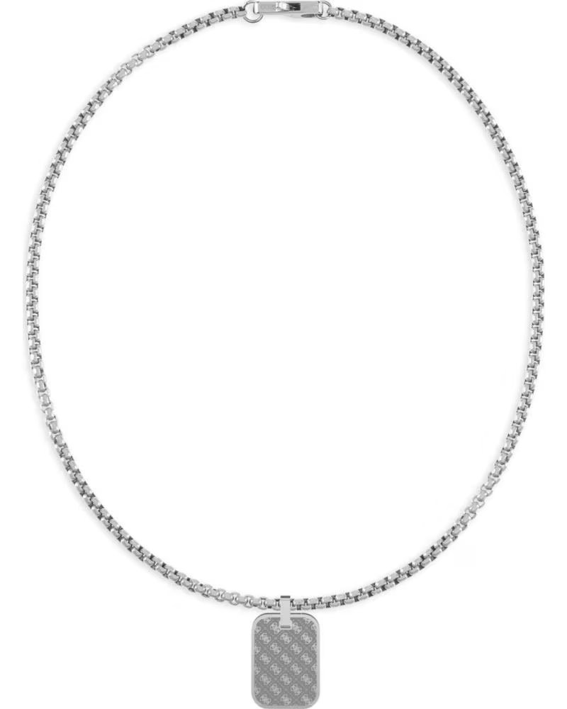 GUESS COLLAR CON COLGANTE DE PLACA METÁLICA