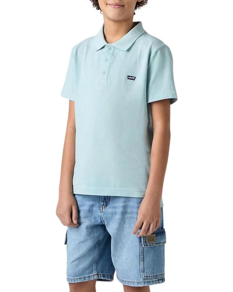 LEVIS LEVI´S 9EA893 POLO-SHIRT FÜR KINDER IN HELLBLAU CELESTE