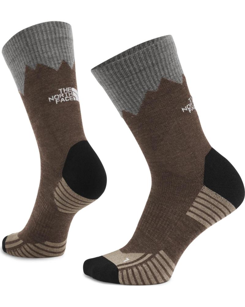 THE NORTH FACE THE CALCETINES MOUNTAIN HIKING CREW NF0A8EGQFUC MARRON CLARO