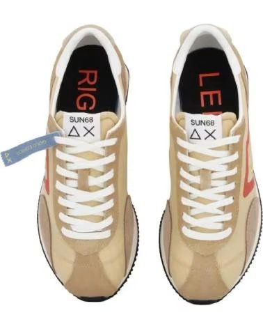 SUN68 EASY RUNNER 16 SNEAKER BEIGE