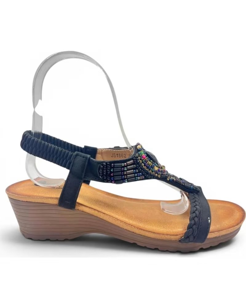 TIMBOS SANDALIA CUNA COMODA DE MUJER 132972 NEGRO