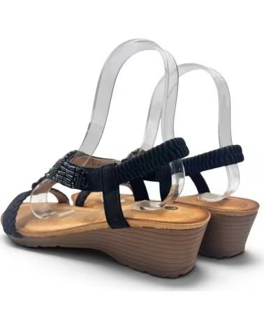 TIMBOS SANDALIA CUNA COMODA DE MUJER 132972 NEGRO