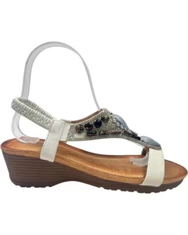 TIMBOS BEQUEME KEILSANDALEN 132976 WEISS BLANCO