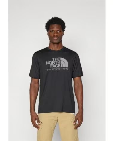 THE NORTH FACE CAMISETA DE MANGA CORTA 077-53316970152275 EN PARA HOMBRE NEGRO