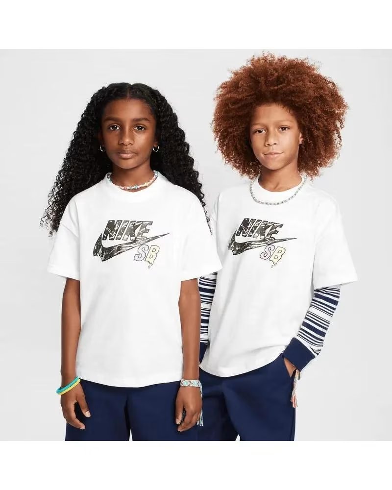 NIKE T-SHIRT COTA HM5841 BIANCA BLANCO