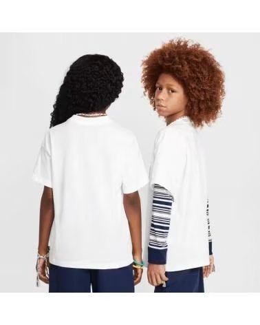NIKE T-SHIRT COTA HM5841 BIANCA BLANCO