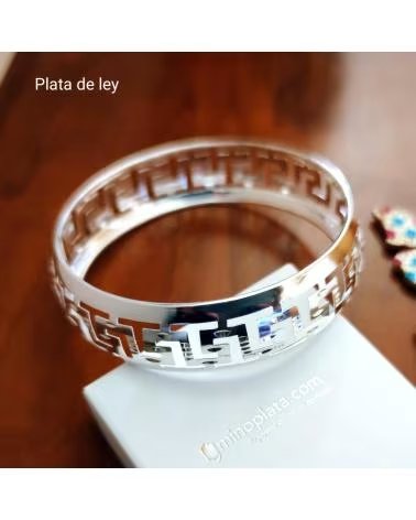 MINOPLATA PULSERA MORUNA DE PLATA DE LEY 20 MM