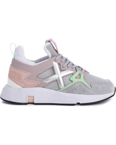 Sportivo per Donna e Bambina MUNICH CLIK WOMAN 28 GRIS-ROSA