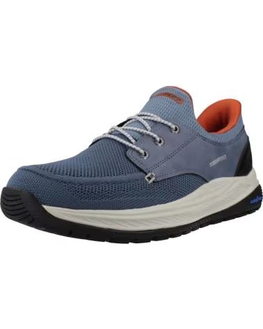 SKECHERS ZAPATILLAS HOMBRE MODELO MEROE ALDEN COLOR AZUL BLU