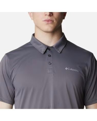 COLUMBIA Polo De Manga Corta 1990401023 en gris para hombre GREY