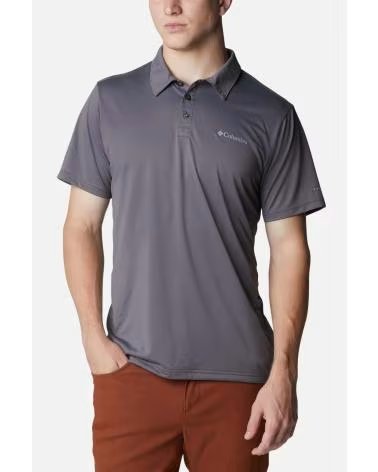 COLUMBIA Polo De Manga Corta 1990401023 en gris para hombre GREY