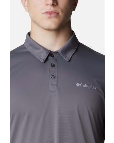 COLUMBIA Polo De Manga Corta 1990401023 en gris para hombre GREY