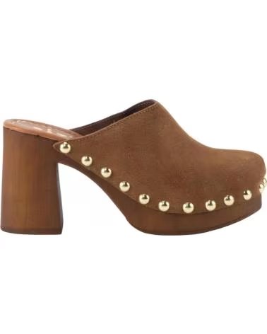 KESLEM ZOCCOLI 8839 MARRONI CON BORCHIE MARRON