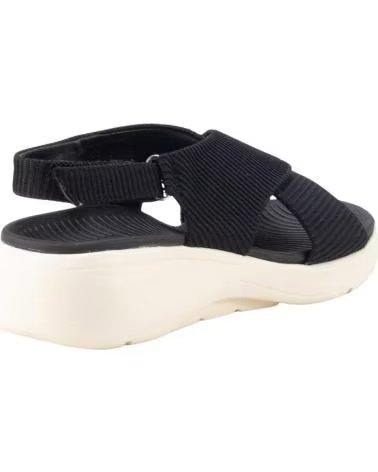 KESLEM SANDALO 33K92 CON CINTURINI INCROCIATI NEGRO