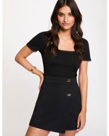 MORGAN FALDA PANTALN SHERLOK NEGRO