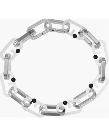 GUESS PULSEIRA JUMB02125JWSTS DE ELOS PRATEADOS
