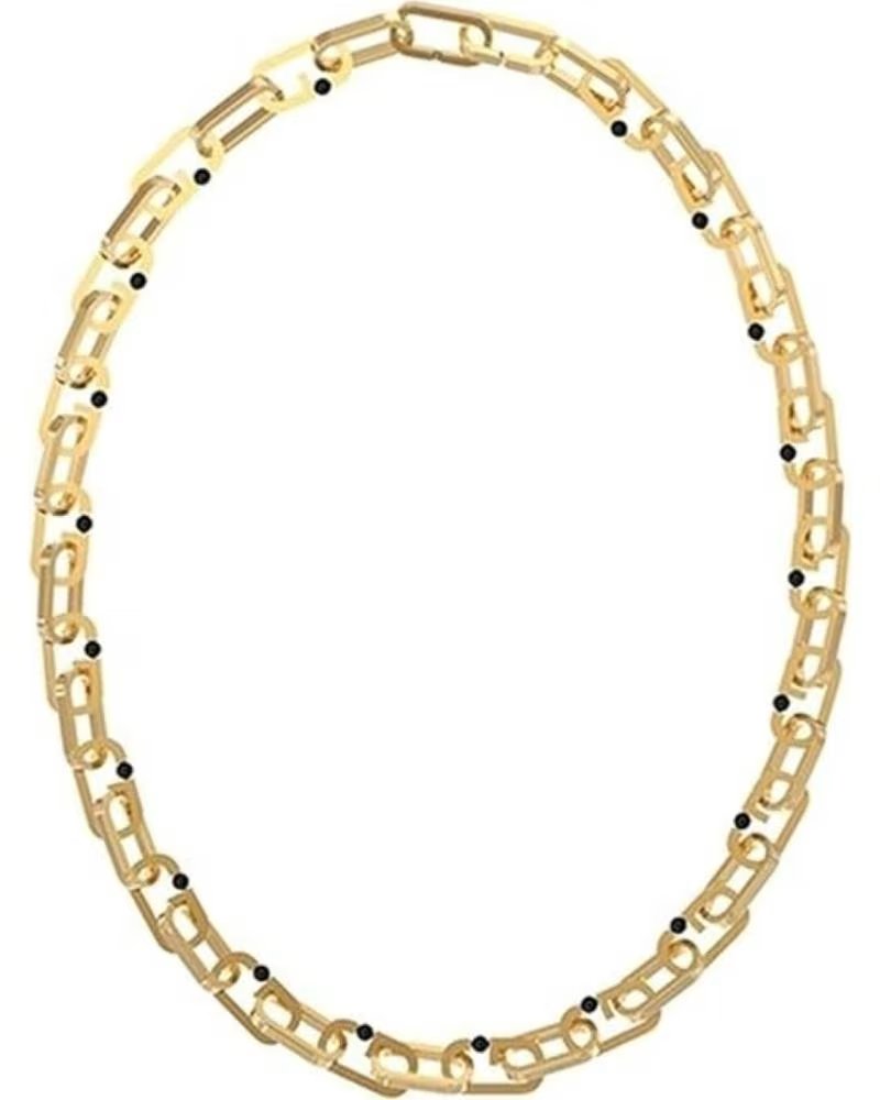 GUESS COLAR DE ELOS JUMN02124JWYGT-U EM TOM DOURADO