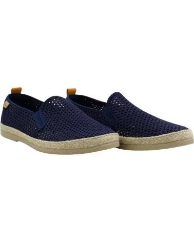 CABRERA 532 ESPADRILLES DÉCONTRACTÉES EN FILET BLEU MARINE MARINO