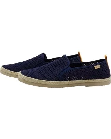 CABRERA 532 ESPADRILLES DÉCONTRACTÉES EN FILET BLEU MARINE MARINO
