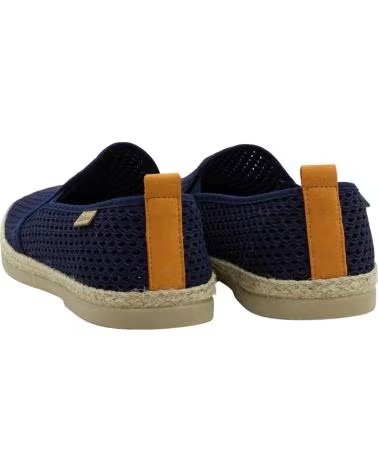CABRERA 532 ESPADRILLES DÉCONTRACTÉES EN FILET BLEU MARINE MARINO