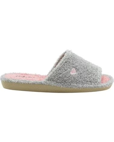 CABRERA 2391 CHAUSSONS OUVERTS GRIS