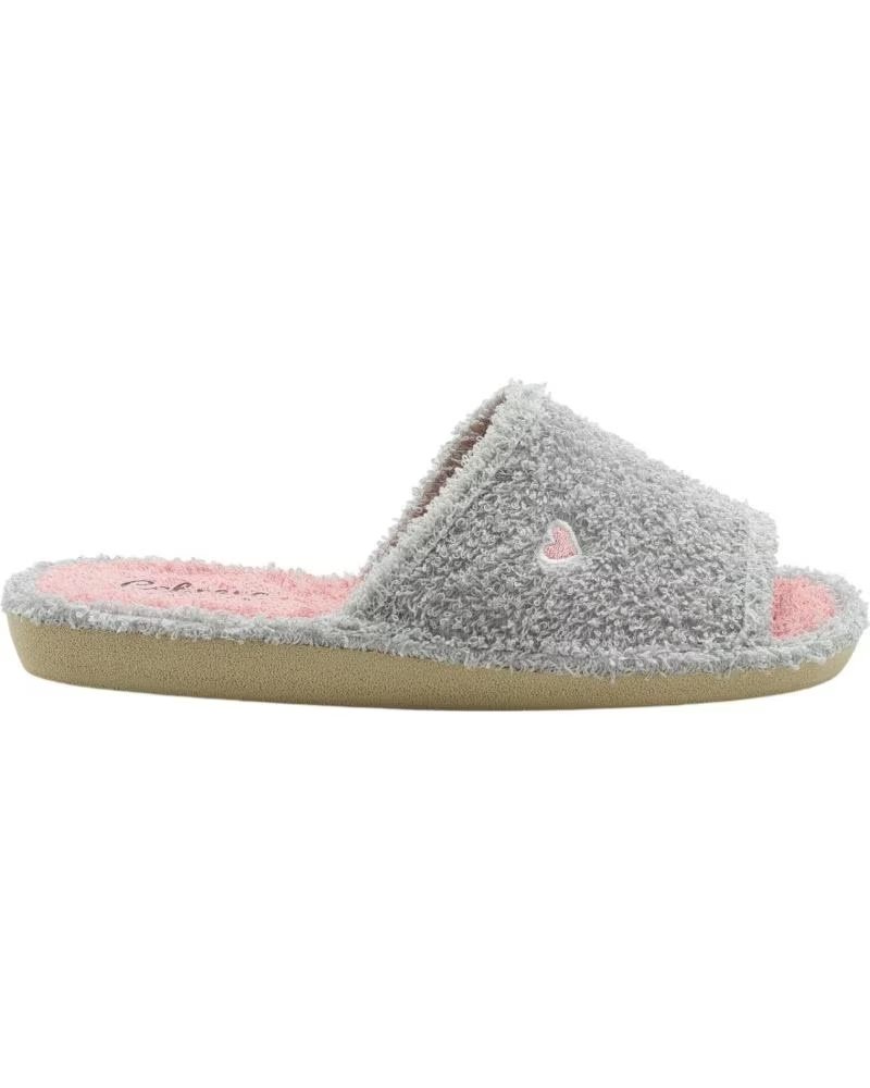 CABRERA 2391 CHAUSSONS OUVERTS GRIS