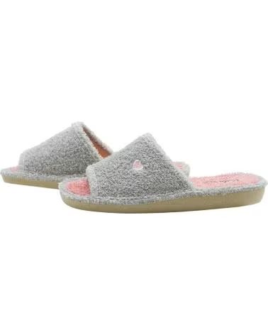 CABRERA 2391 CHAUSSONS OUVERTS GRIS