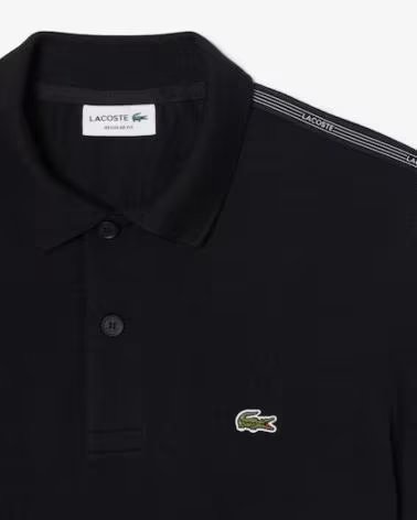 LACOSTE POLO DE MANGA CORTA 077-53130707927379 EN PARA HOMBRE NEGRO