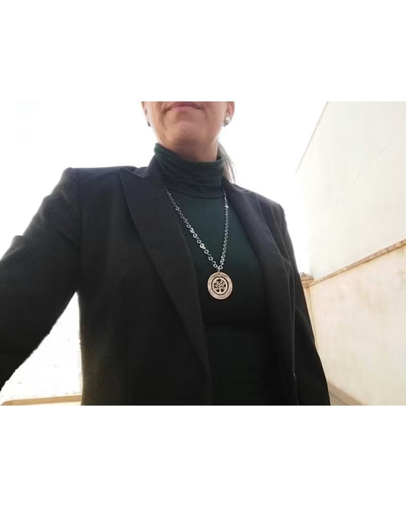 MINOPLATA COLGANTE ÁRBOL DE LA VIDA PERSONALIZADO EN PLATA DE LEY