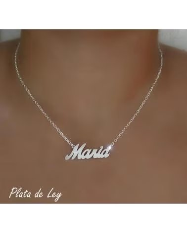 MINOPLATA NAMENSKETTE PERSONALISIERT AUS STERLINGSILBER