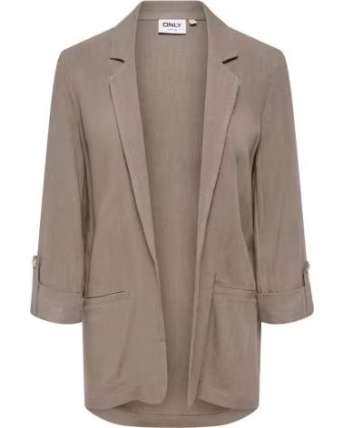 ONLY BLAZER DA DONNA IN MARRONE CHIARO MARRON CLARO