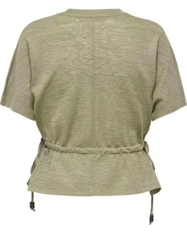 ONLY CAMISETA PARA MUJER EN COLOR VERDE