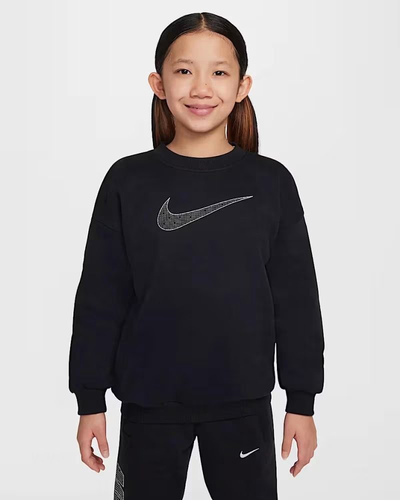 NIKE HM6527-010 SWEATSHIRT FOR GIRLS NEGRO