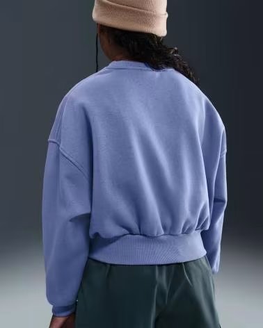 NIKE SWEATSHIRT FZ9244-499 AZUL CELESTE