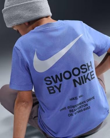 NIKE CAMISETA MANGA CORTA NIÑO IH5202 AZUL
