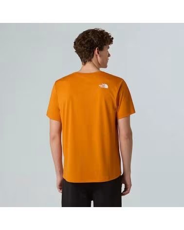THE NORTH FACE CAMISETA DE MANGA CORTA 077-53441805582675 EN PARA HOMBRE NARANJA