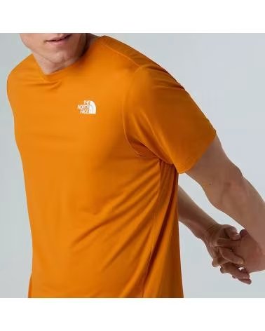 THE NORTH FACE CAMISETA DE MANGA CORTA 077-53441805582675 EN PARA HOMBRE NARANJA