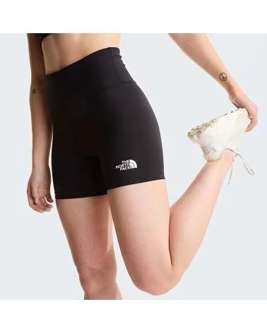 THE NORTH FACE MALLA CORTA W FLEX 5IN TIGHT SHORT TNF EN NEGRO PARA MUJER BLACK