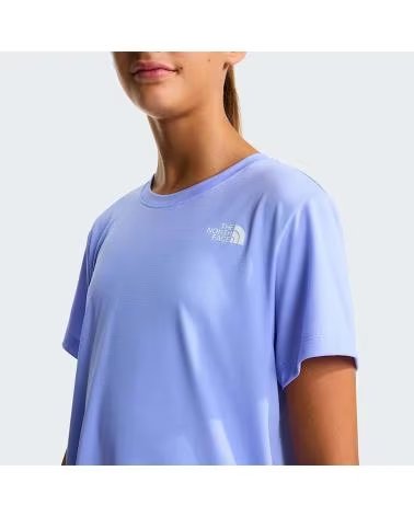 THE NORTH FACE CAMISETA DE MANGA CORTA 077-53317895913811 EN AZUL PARA NINAS CELESTE